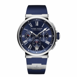 Ulysse Nardin Marine Chronograph Automatic Self Wind Chronograph, Date, Month, Hours, Minutes, and Seconds Mens watch 15331503/43