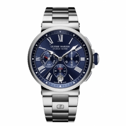 Ulysse Nardin Marine Chronograph Automatic Self Wind Chronograph, Date, Month, Hours, Minutes, and Seconds Mens watch 15331507M/43