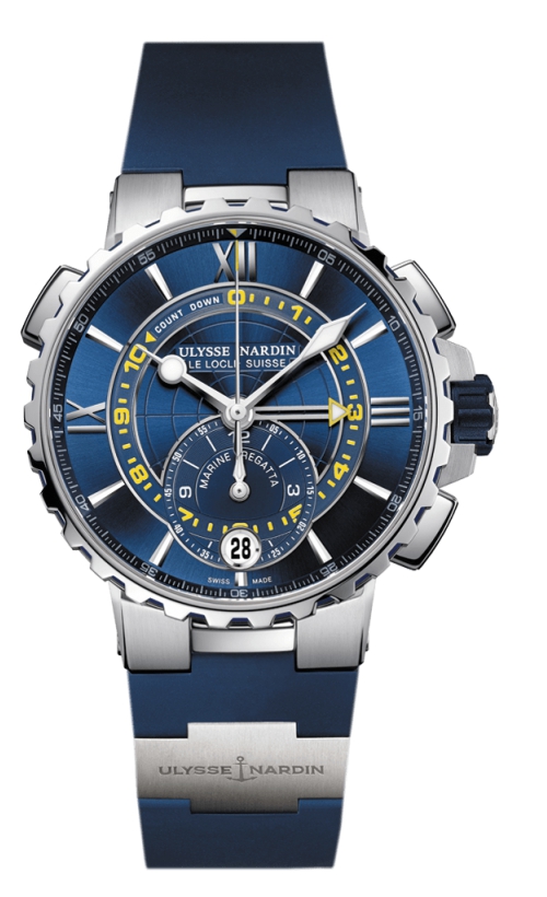 Ulysse Nardin Marine Regatta Automatic Self Wind Chronograph, Date, Regatta Countdown Selector, Month, Hours, Minutes, and Seconds Mens watch 15531553/43