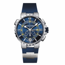 Ulysse Nardin Marine Regatta Automatic Self Wind Chronograph, Date, Regatta Countdown Selector, Month, Hours, Minutes, and Seconds Mens watch 15531553/43
