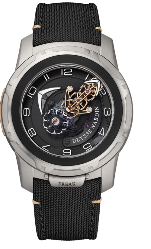 Ulysse Nardin Freak Out Maunual Winding 7 Day Flying Carrousel, Torbillon, Hour, Minutes Mens watch 2053132/02