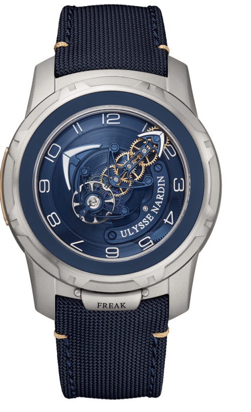 Ulysse Nardin Freak Out Maunual Winding 7 Day Flying Carrousel, Torbillon, Hour, Minutes Mens watch 2053132/03