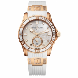 Ulysse Nardin Lady Diver Automatic Self Wind Date, Hours, Minutes, and Seconds Womens watch 32021903C/10.10