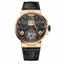 Ulysse Nardin Marine Grand Deck Manual Winding Flying Tourbillon, Hours, Minutes, and Seconds Mens watch 6302300/GD