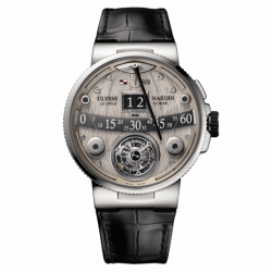 Ulysse Nardin Marine Grand Deck Manual Winding Flying Tourbillon, Hours, Minutes, and Seconds Mens watch 6309300/GD