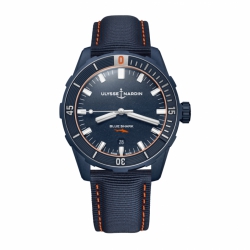 Ulysse Nardin Diver 42 mm Automatic Self Wind Date, Hours, Minutes, and Seconds Mens watch 8163175LE/93BLUESHARK