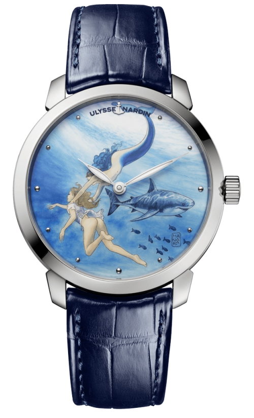Ulysse Nardin Classic Manufacture Automatic Self Wind Hours and Minutes Mens watch 3203136LE2/MANARA.05
