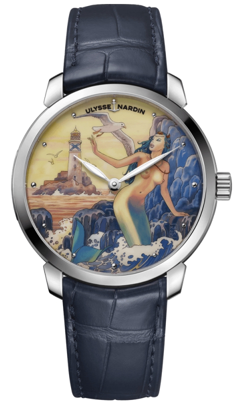 Ulysse Nardin Classic Manufacture Automatic Self Wind Hours and Minutes Mens watch 3203136LE2/MANARA.10
