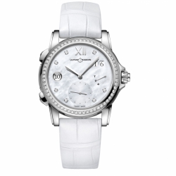 Ulysse Nardin Classic Lady Dual Time Automatic Self Wind Dual Time Zone, Date, Hours, Minutes, and Seconds Womens watch 3243222B/390