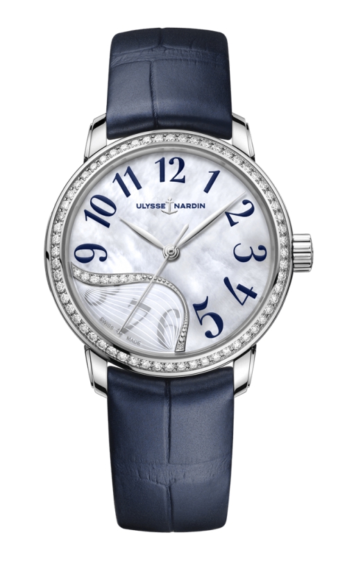 Ulysse Nardin Classic Jade Automatic Self Wind Hours, Minutes, and Seconds Womens watch 8153230B/6003